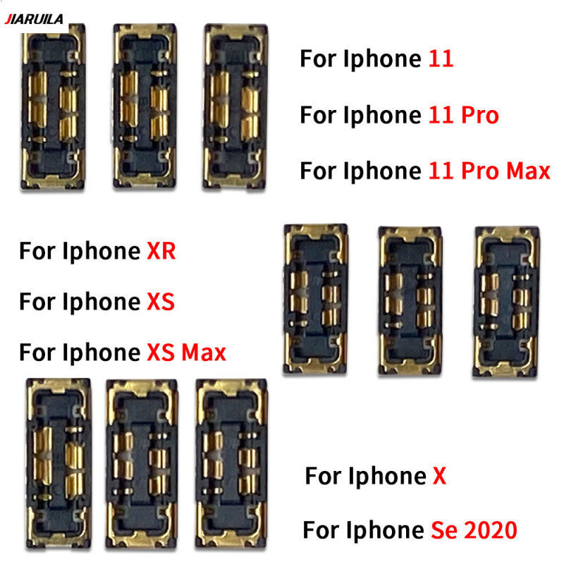 ขั้วต่อ FPC แบตเตอรี่สําหรับโทรศัพท์ 11 Pro Max Se 2020 X XR XS Max บนเมนบอร์ด