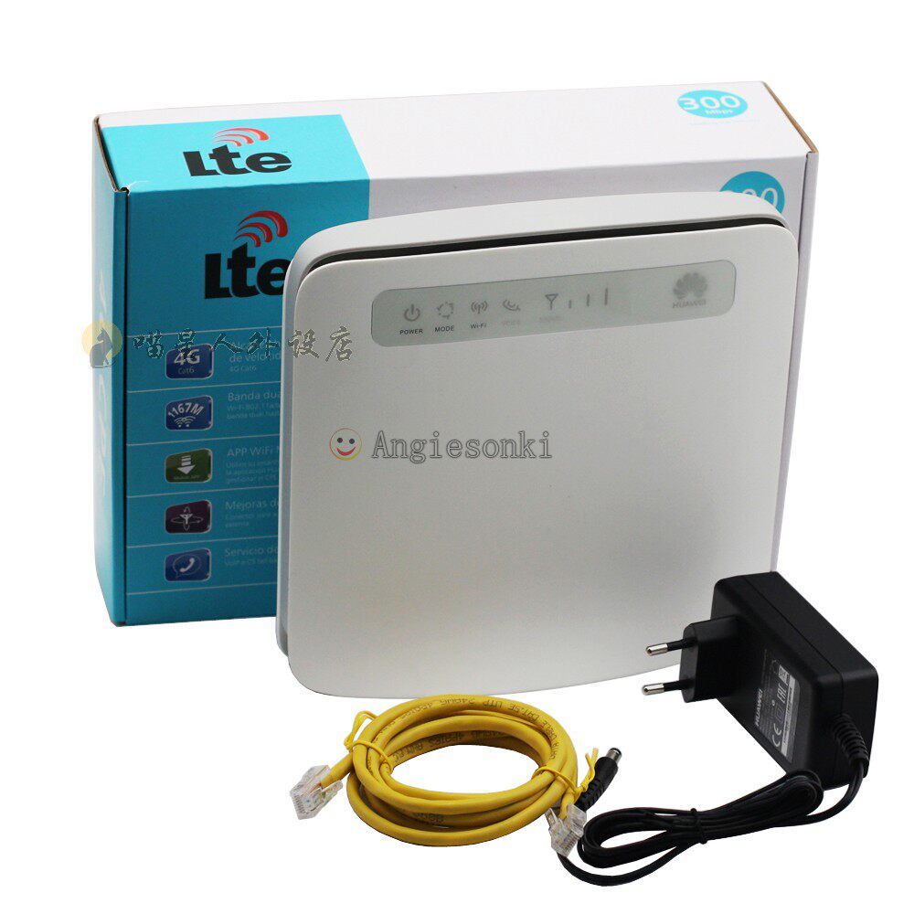 เราเตอร์ CPE Huawei E5186s-22a Telecom Unicom Mobile 3 Nets 4G+Cat6 300Mbps