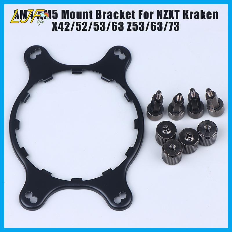 LJF AM4 AM5 Mount Braet Stud Nut Kit สําหรับ NZXT Kraken X41 X42 X51 X52 X61 X62 X63 X72 X73 Z63 Z73