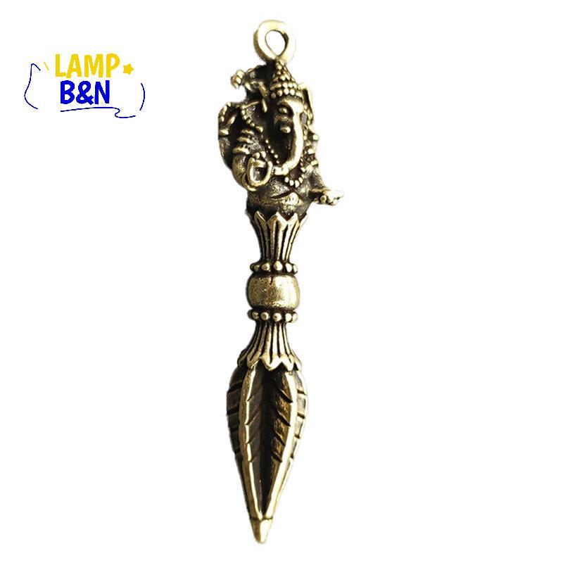 [B&N] จี้ช้างเทพเจ้าแห่งความมั่งคั่ง Vajry Pestle สําหรับพวงกุญแจ Nelace [ใหม่]