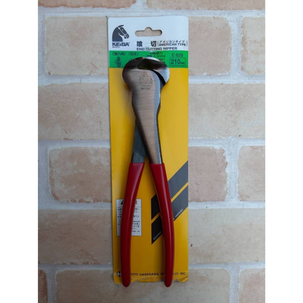 TH KEIBA คีมตัดตะปู ด้ามบาง ขนาด 8 นิ้ว รุ่น E-828 TOOLS