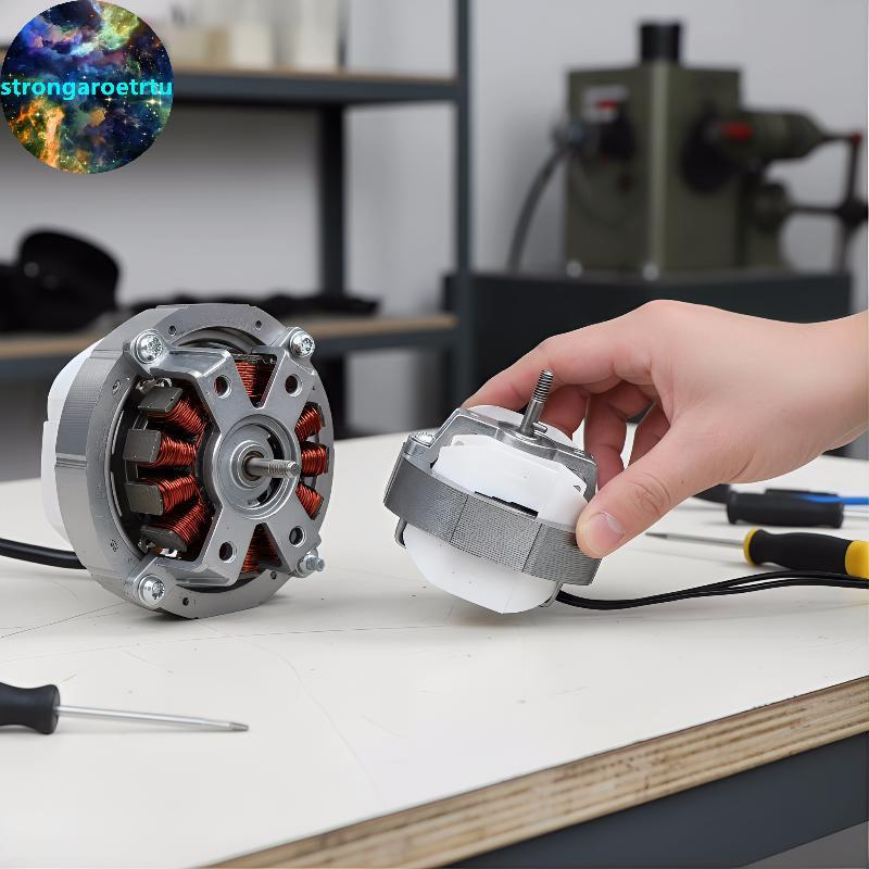Strongaroetrtu YJ58-12 16 20 220V มอเตอร์แบบอะซิงโครนัสเครื่องทําความร้อนลมร้อนเสาครอบ Qui Warm Up น