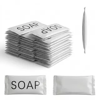 สบู่โรงแรม Perfume soap ขนาด 8 กรัม 100 ก้อน สบู่ขัดขี้ไคล (สำหรับโรงแรม รีสอร์ท สปา ห้องพักแขก โรงพยาบาล)