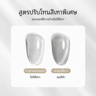 DANZHIHE สีเจล (อบ) Super Glossy Nude Cat Eye Gel ยาทาเล็บ เงางาม สีสันสดใส เหมาะสำหรับการทำเล็บ