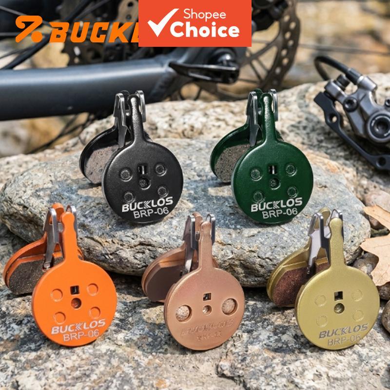 BUCKLOS แผ่นเบรกดิสก์เสือภูเขา ทนต่อการสึกหรอ สําหรับเบรกไฮดรอลิก Shimano K05S/K03S/K04S อะไหล่เปลี่ยนสําหรับปั่นจักรยาน