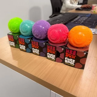 NeeDoh Fuzz Ball Soft Slow Rebound Fidget ของเล่นที่มีประสิทธิภาพความเครียด Reliever สําหรับเด็กผู้ใหญ่ของขวัญ