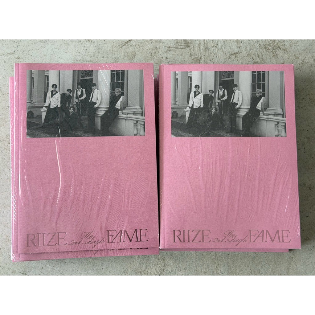 อัลบั้ม RIIZE 2nd Single Album “FAME” (Photobook ver.) อัลบั้มใหม่ มือหนึ่ง ของครบ แบบไม่แกะซีล