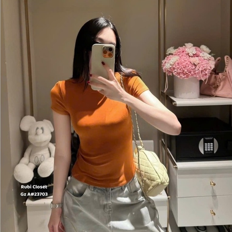 เสื้อยืดคอกลมแขนสั้น - ก901
