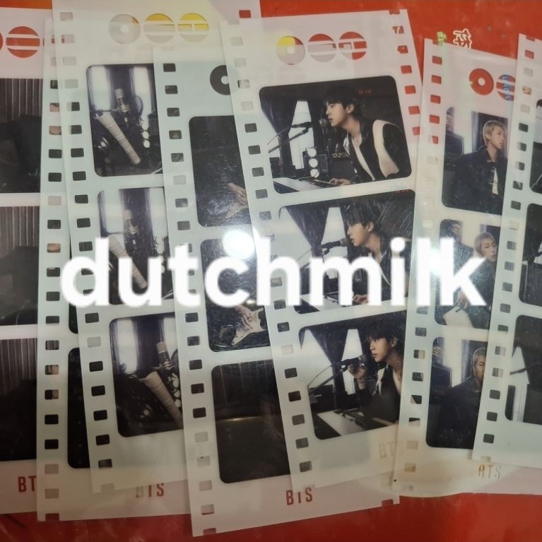 7 คน 7เมมเบอร์ เป็นรูปสตริป/โฟโต้บูท ของวงBTS ของแท้จาก ARIRANG  บั้มRooted in Music