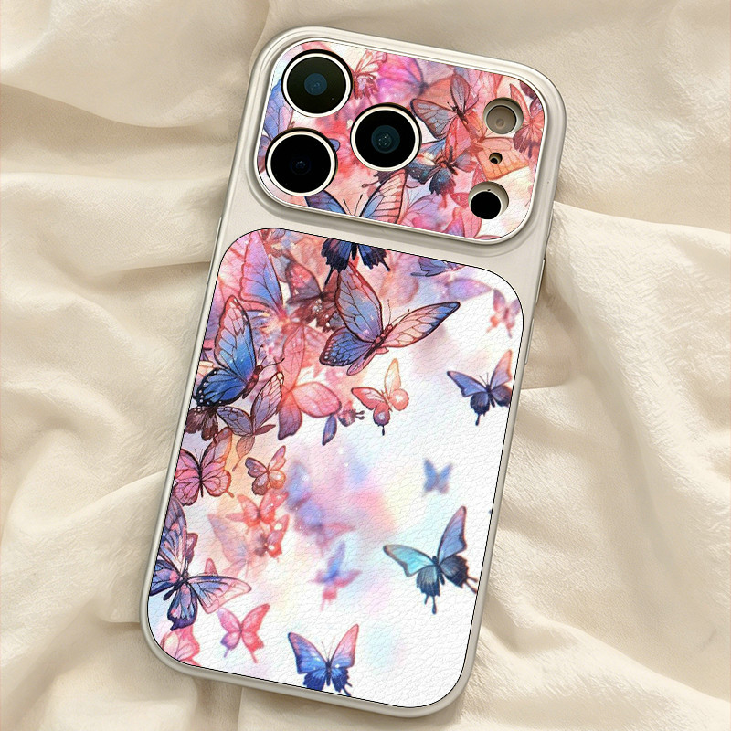 ผีเสื้อหน้าต่างขนาดใหญ่ปลอกหนังสําหรับRealme 16 15 14 13 Pro Plus 12x 11 9 8หมายเหตุ80 50 C100i C85 