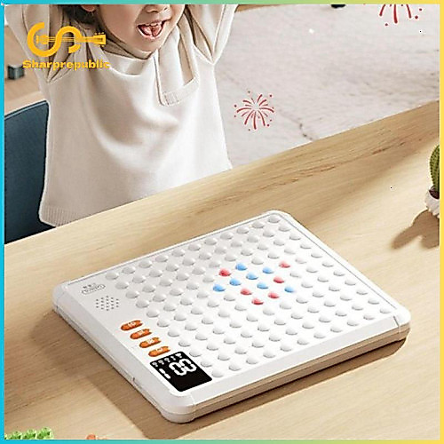 Sharprepublic Smart Chess Board สําหรับเด็ก - เกมเพื่อการศึกษาแบบพกพาพร้อมเทคโนโลยี Strategic AI