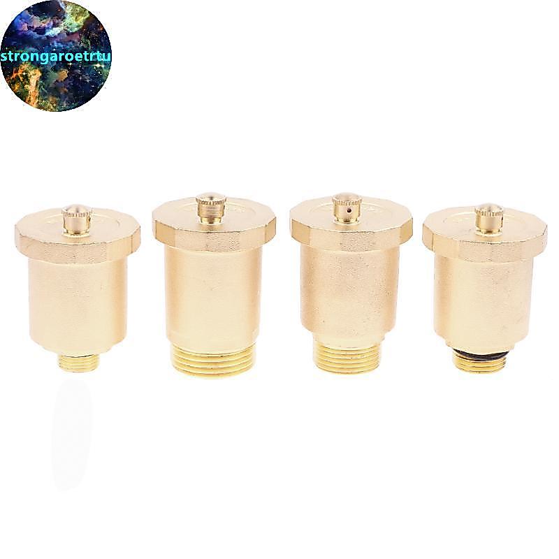 Strongaroetrtu ทองเหลือง DN10 DN15 DN20 DN25 อัตโนมัติไอเสีย Air Vent วาล์วสําหรับหม้อไอน้ําระบบหม้อ