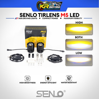 SENLO M5 Plus Mini Driving Light 100W MDL for Motorcycles Cars - Auxiliary Fog Light 1 YEAR WARRANTY