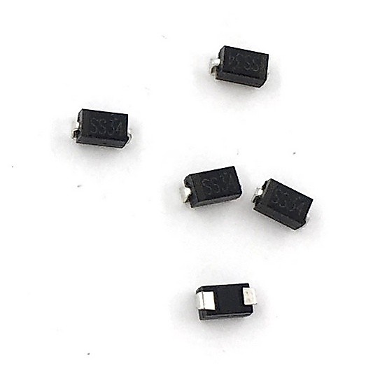 SMD ไดโอด SS34 1N5822 3A 40V Schottky ไดโอด IN5822 DO-214AC 5822 SS 34