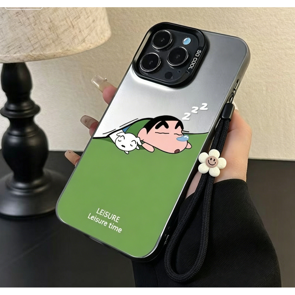 🦚Bless - เคสสีเงินด้าน for เคส Apple เคสไอโฟน iPhone 17 17ProMax 17Air 16pro 15plus 14pro 13promax 12 11pro-COMSCY251