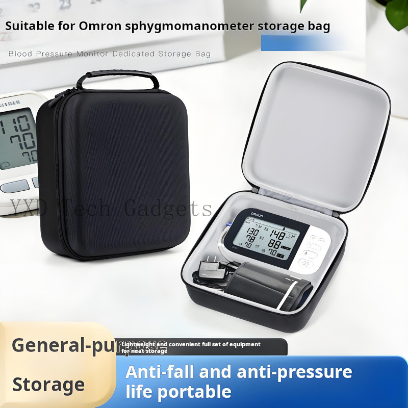 สําหรับ Omron U738T U734T 7361T เครื่องวัดความดันโลหิตฝาครอบกระเป๋า | กระเป๋าเก็บของแบบพกพาสําหรับใช
