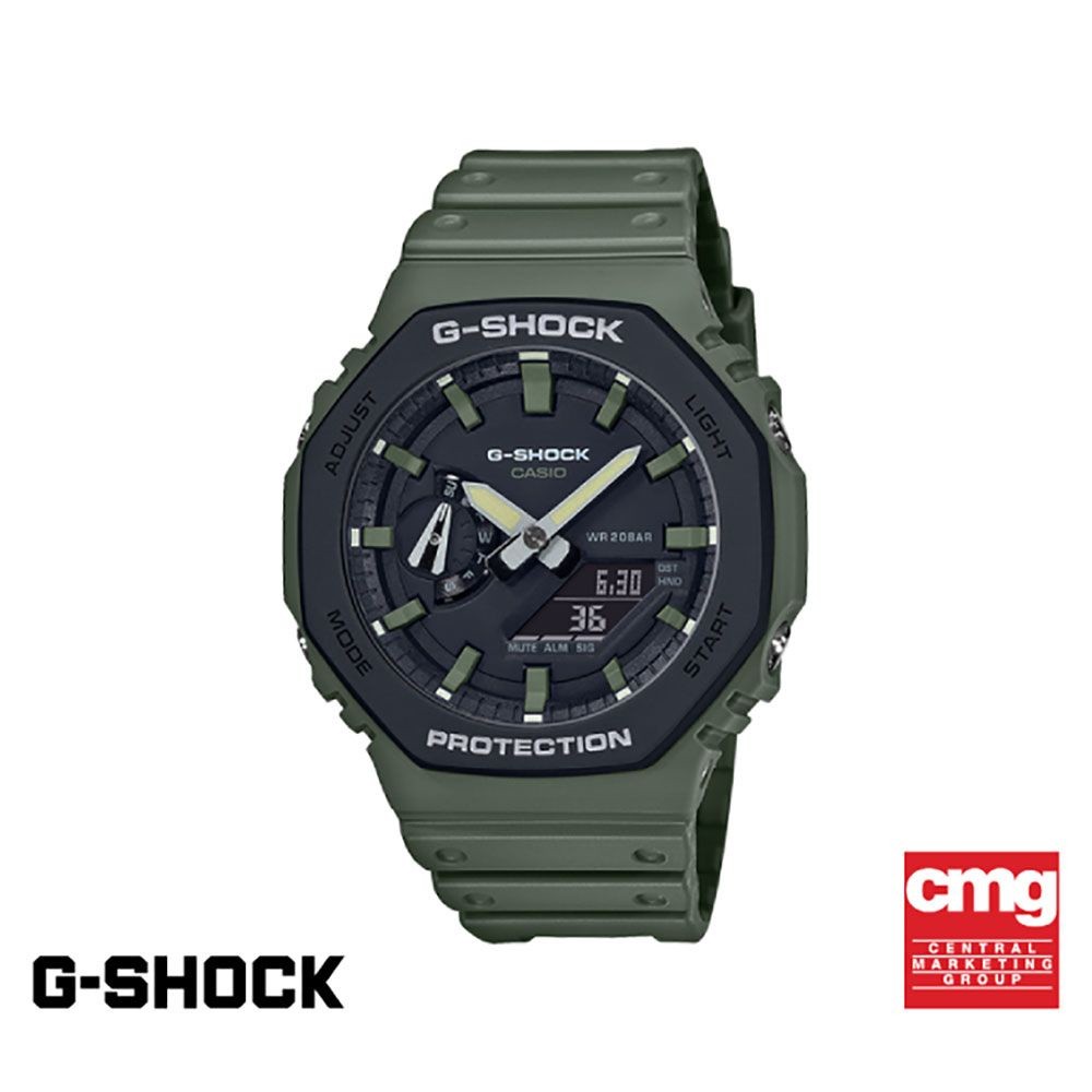 CASIO นาฬิกาข้อมือผู้ชาย G-SHOCK YOUTH รุ่น GA-110HR-1ADR วัสดุเรซิ่น สีดำ