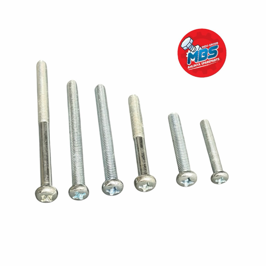 MESIN BOLT 10 JP M6X40 M6X55 M6x65 m6x70 M6x85 M5X35 BOLT LENGTH 8 M5 เครื่องยนต์เดิม BLOCK ไดรฟ์ YA