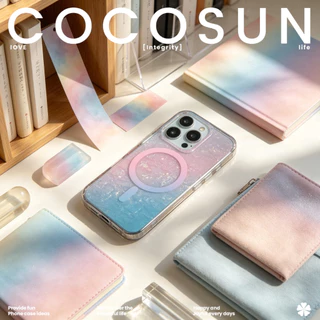 เคสไอโฟนไล่สีออร่า แม่เหล็ก ไม่เหลือง แม่เหล็ก สำหรับ iPhone 14 Pro max 16e 15plus 17 13 air