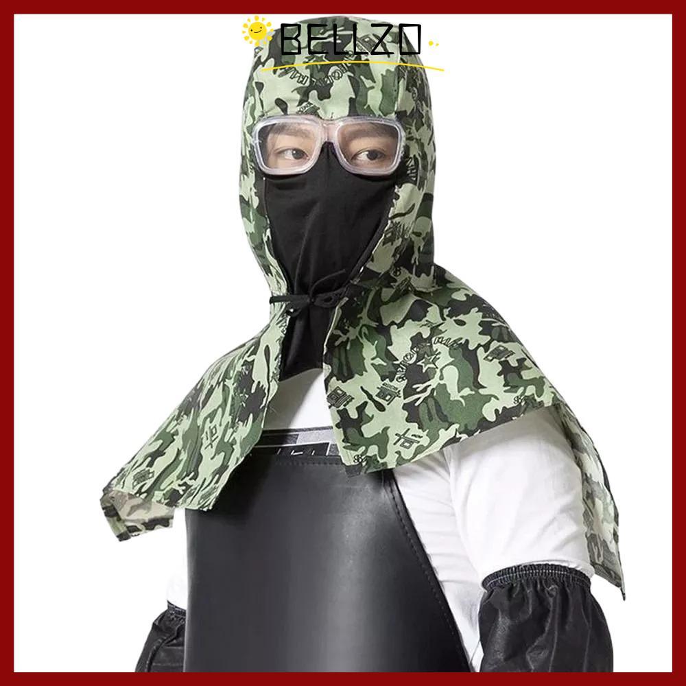 in stockBELLZO Full Protective Welding Hood, Washable Sun Protection Welding Neck Cover, Outdoor Dust Welding head Cover