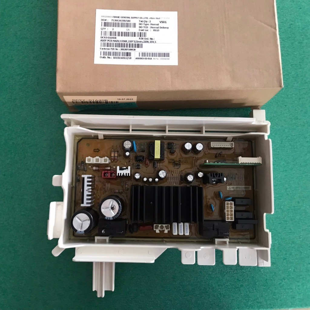 ใหม่ แท้ เบิกศูนย์  บอร์ดเครื่องซักผ้าซัมซุง พาร์ท DC92-01640B #ไม่มีประกันทุกกรณี
