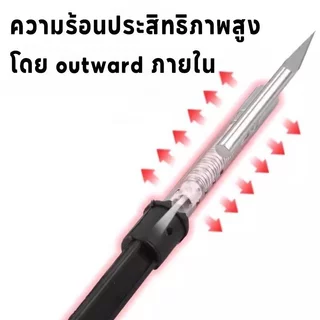 เครื่องแกะสลักความร้อน มีดตัดร้อน หัวแร้งไฟฟ้า ตัดพลาสติก เจาะโฟม งานคราฟต์ diy 60w
