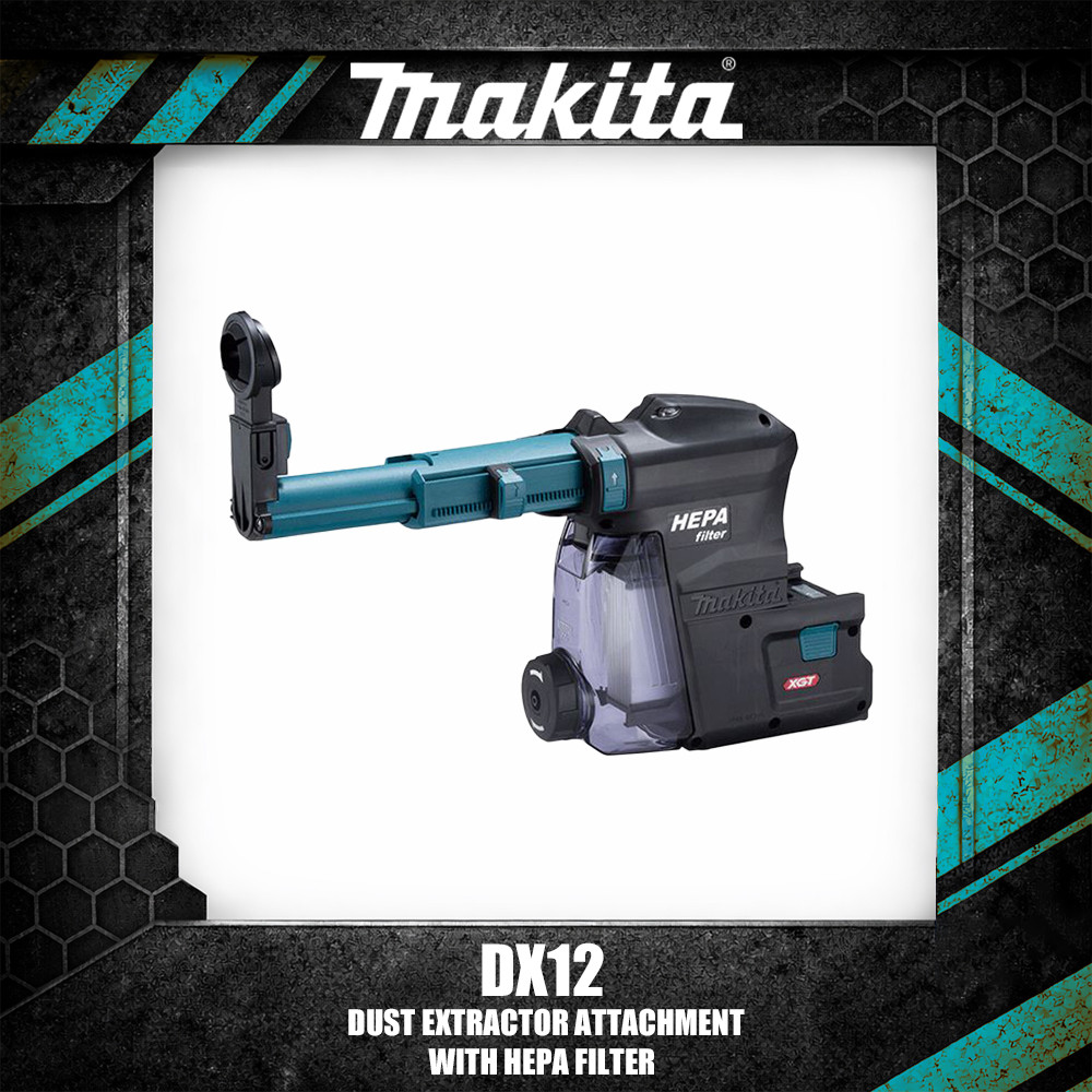 Makita DX12/DX15/DX16 อุปกรณ์ดักฝุ่นพร้อม HEPA Filte
