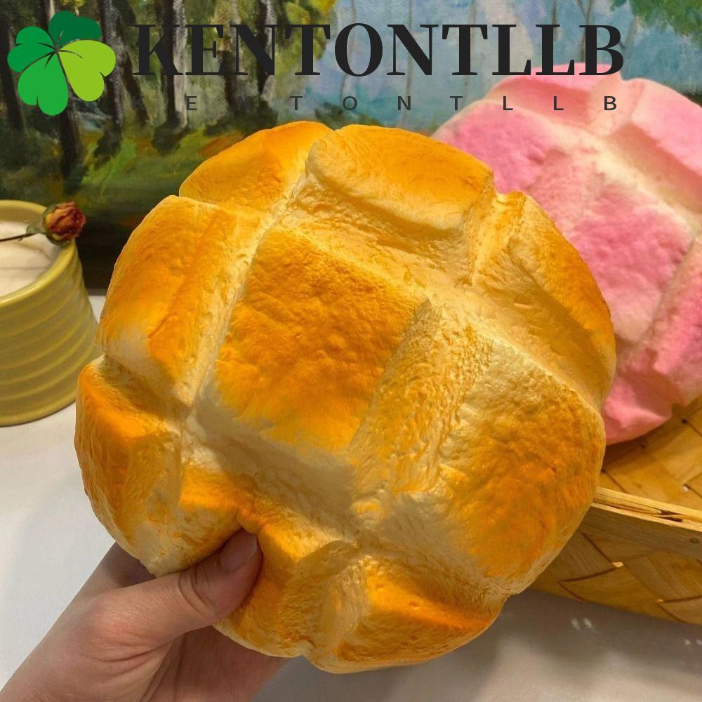 เคนตันtllb ขนมปังสกุชชี่ของเล่น,จําลองขนาดใหญ่ประสาทสัมผัสอยู่ไม่สุขขนมปัง,สก์ท็อปเครื่องประดับช้าเพิ่มขึ้นเล่นตลกตกแต่งนุ่มยืดหยุ่นสับปะรดบุญสกุชชี่ของขวัญวัน