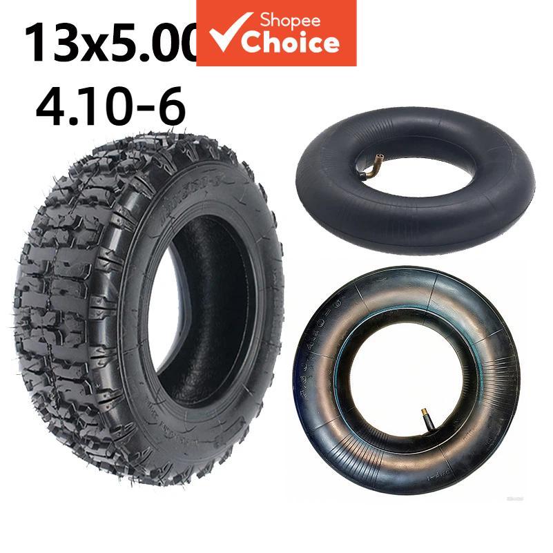 ยางและชุดยางใน 6 นิ้วด้านหน้า 4.10-6 ด้านหลัง 13x5.00-6 ATV Quad Go Kart