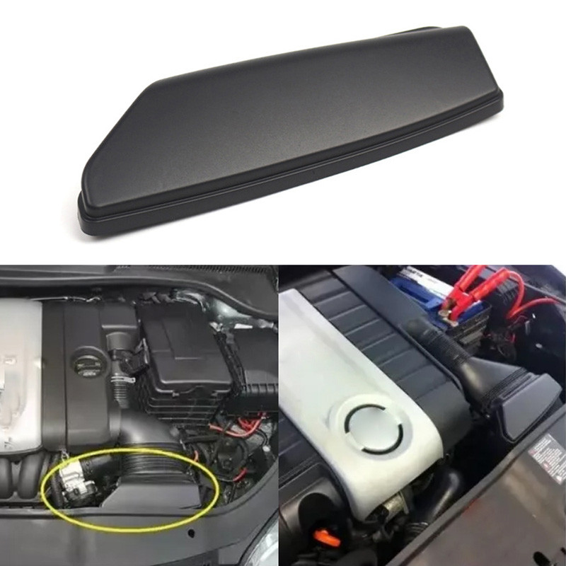 #in Stock# ฝาครอบท่อเข้าไอดีรถยนต์ 1K0805965C9B9 สําหรับ VW Jetta Passat Golf GTI กระต่ายด้วง 2.5L อ