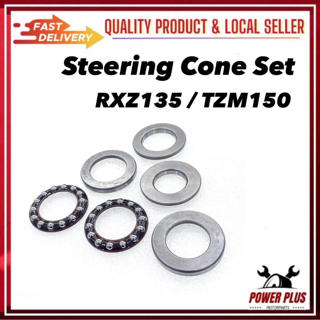 RXZ 135 RXZ135 RXZ-135 / TZM150 TZM 150 TZM-150 พวงมาลัยกรวยส้อมแบริ่ง Handel Con Kon Kone ชุด