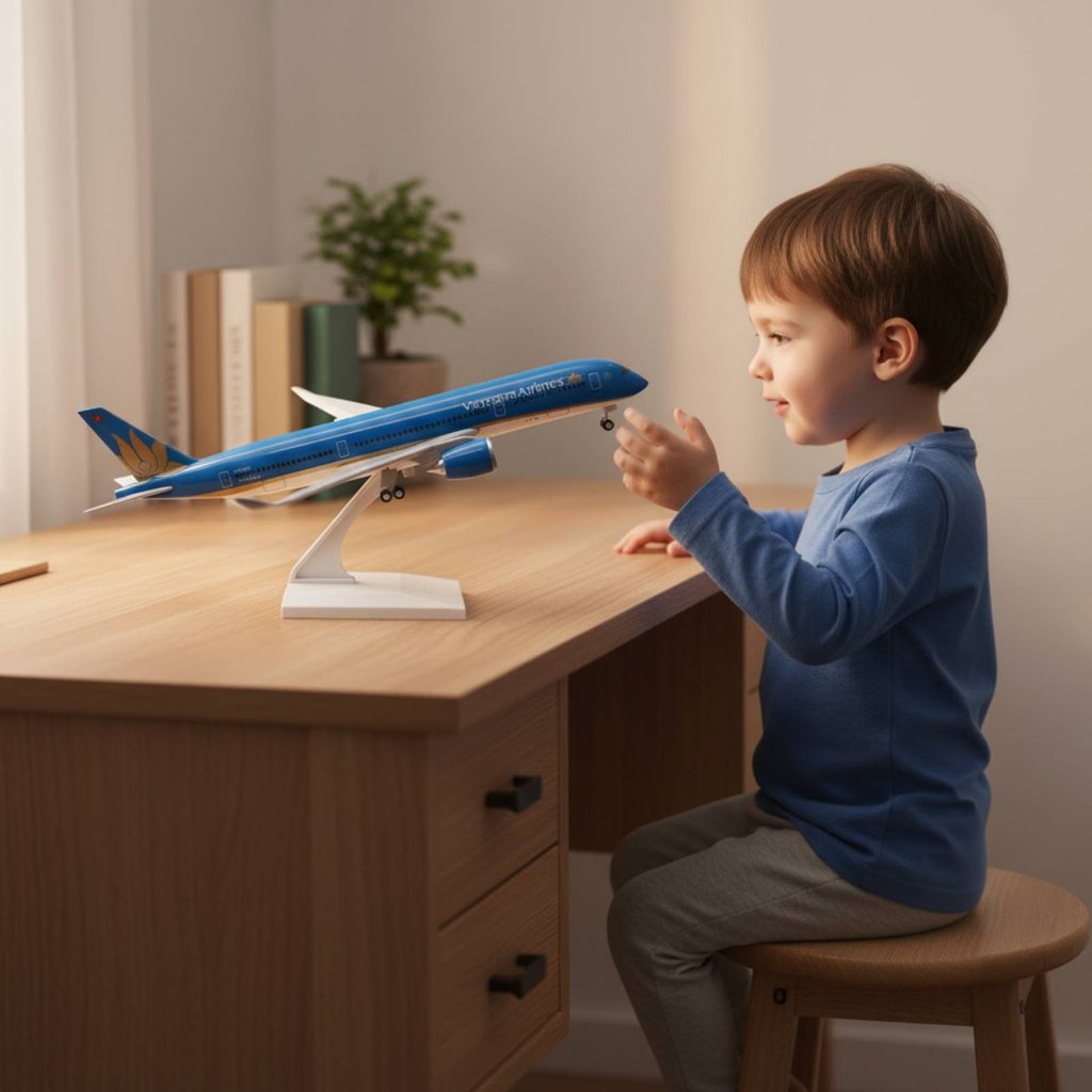 รายละเอียดรุ่น A350-900 Model Plane Collector Item A350 Model Airplane Handmade Craft for Gift