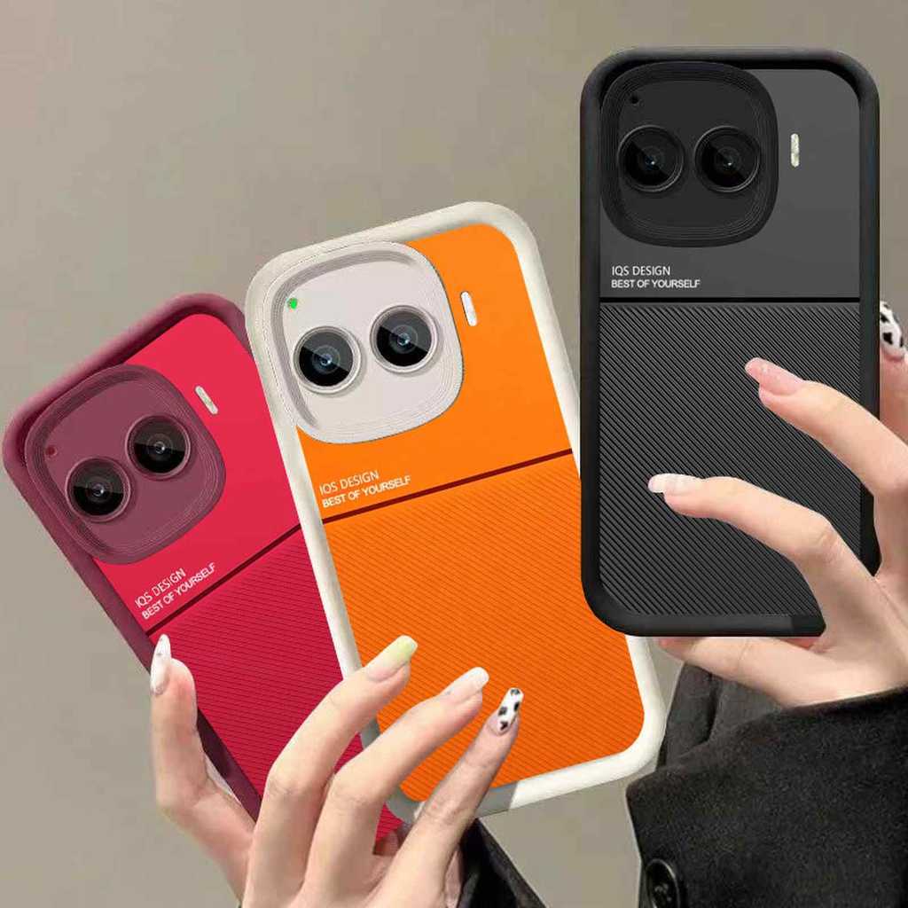 เหมาะสําหรับ VIVO IQOO Z10 Z9 Z11X Z10X Z9X เคสโทรศัพท์ IQOO 15R Z11 Z9 Turbo + ทนทานและป้องกันการตกกระแทกซิลิโคนกรณี BW31