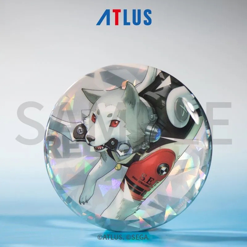 [ส่วนลดหลายชิ้น] Persona 3Reload D Type Tinplate Badge จี้ ATLUS สินค้าเกม * 30529