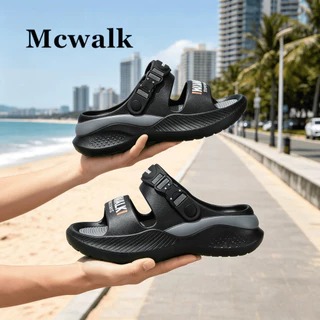 MCWALK EVA รองเท้าส้นแบน Unisex Commuter ปลอดภัยสบายเท้ารองรับ Anti-Bacterial Anti-Slip MC2409-1