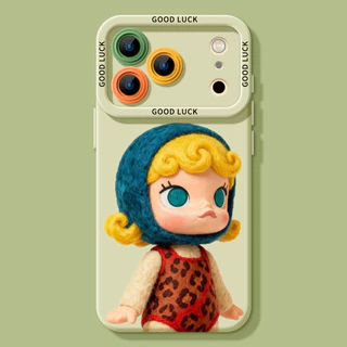 [มอลลี่สีชมพูน่ารัก] เคสโทรศัพท์ ไอโฟน สไตล์ใหม่/17/16โปรแม็กซ์15/14 ป้องกันการกระแทก 13/12 สร้อยข้อมือ