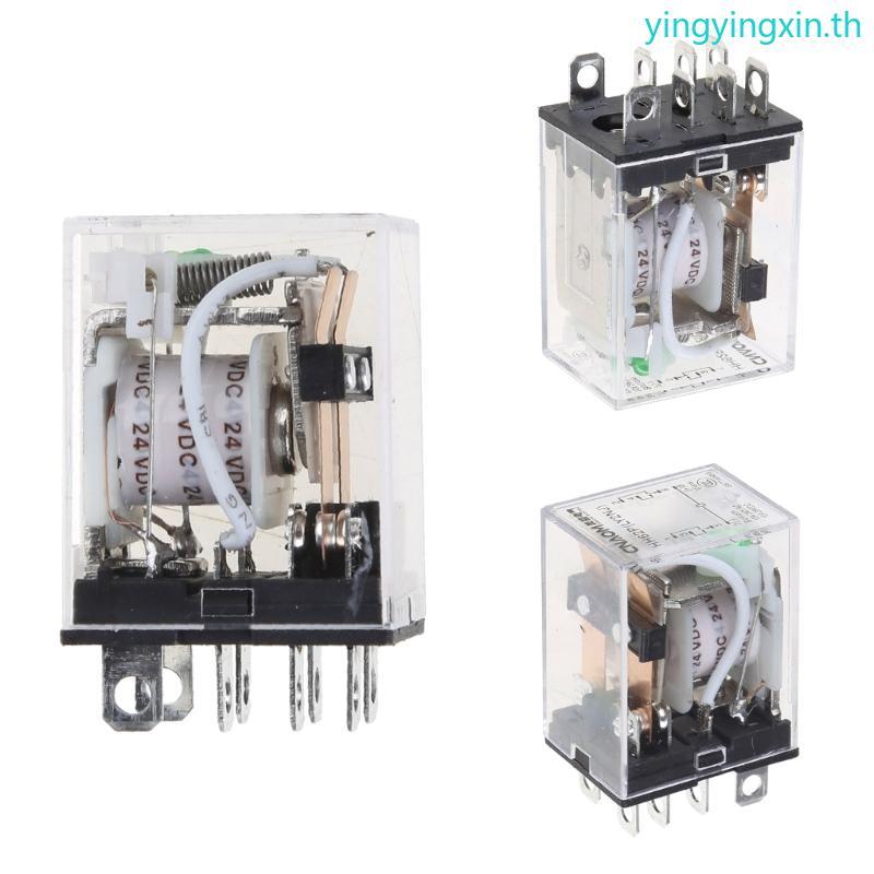 YIN รีเลย์ LY2NJ คอยล์ DC24V HH62P 10A รีเลย์คอยล์จิ๋ว