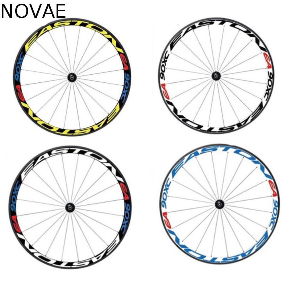 NOVAE สติกเกอร์สะท้อนแสงสำหรับจักรยาน เพิ่มความปลอดภัยขณะขี่ และติดตั้งได้ง่ายที่ขอบล้อยาง