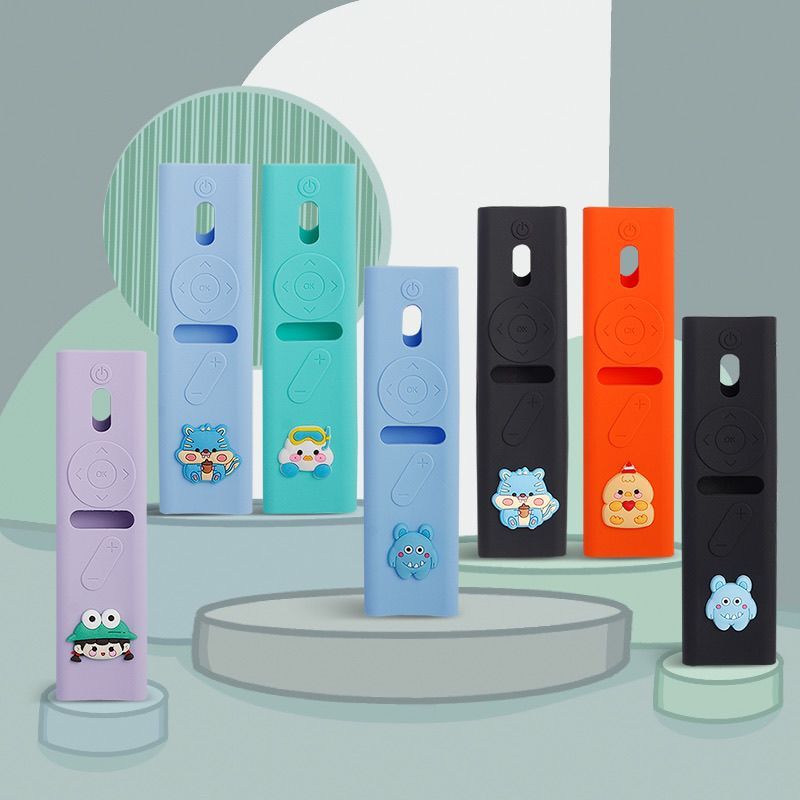 เหมาะสําหรับ XGIMI รีโมทคอนโทรลป้องกันกรณี NEWZ6XZ4 โปรเจคเตอร์ H3 น่ารักการ์ตูนซิลิโคนนุ่มกรณี Z8Xb