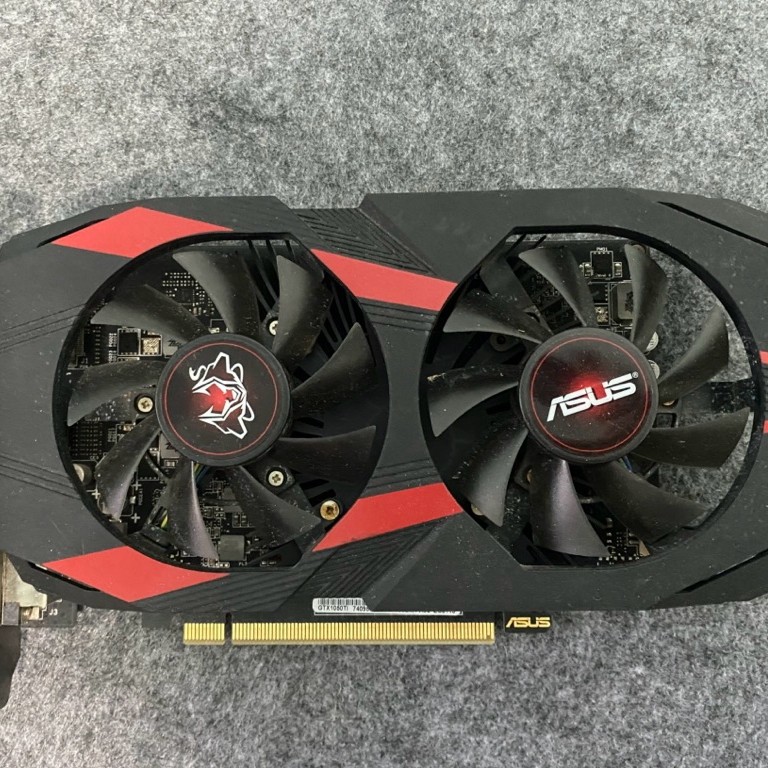 การ์ดจอ 1050Ti 4GB Asus ไม่ต่อไฟเลี้ยง (มือสอง)