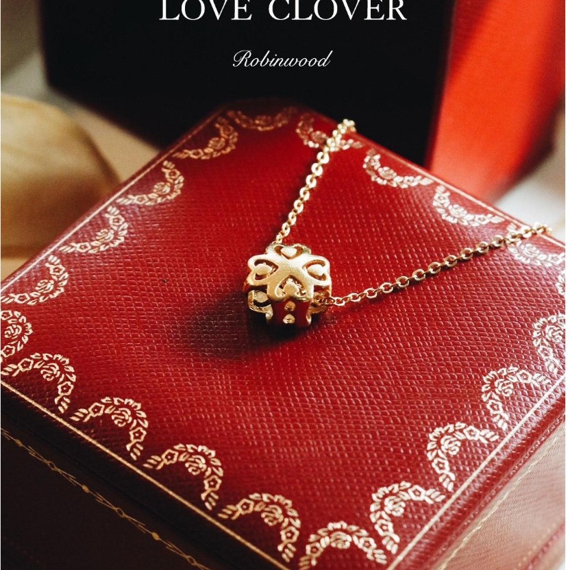 สร้อยคอ LOVE CLOVER NECKLACE DESIGN, 14 K GOLD