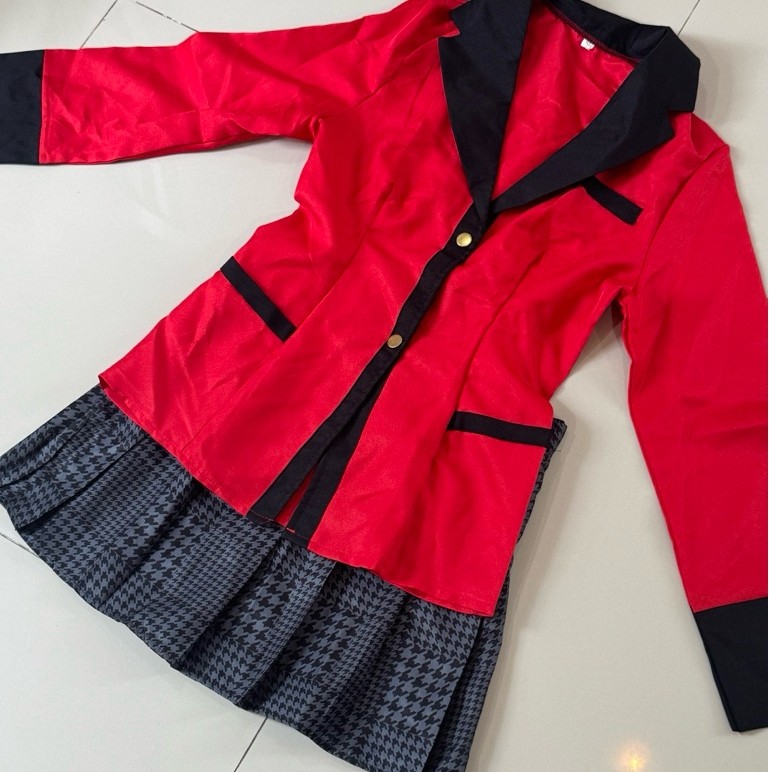 ส่งต่อ มือสอง คอสเพลย์ Kakegurui cosplay secondhand Red jacket yumeko jabami