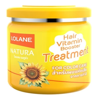 (#100 g.) แท้!! Lolane Natura Hair Treatment โลแลน เนทูร่า แฮร์ ทรีทเม้นท์ ครีมนวด บำรุงผมเสีย