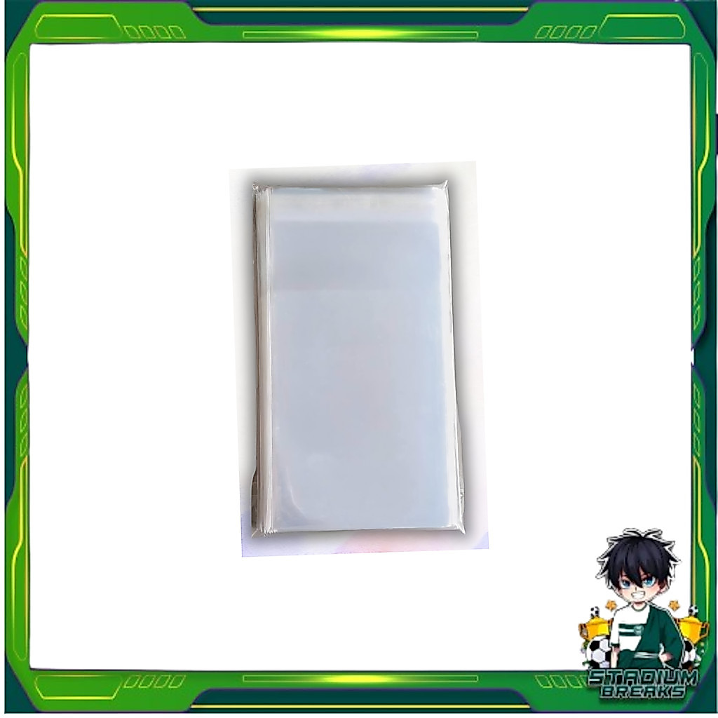sleeve toploader ซองใส่ topload ซองใส่กรอบ ขนาด 8 x 15.4 cm (p1)