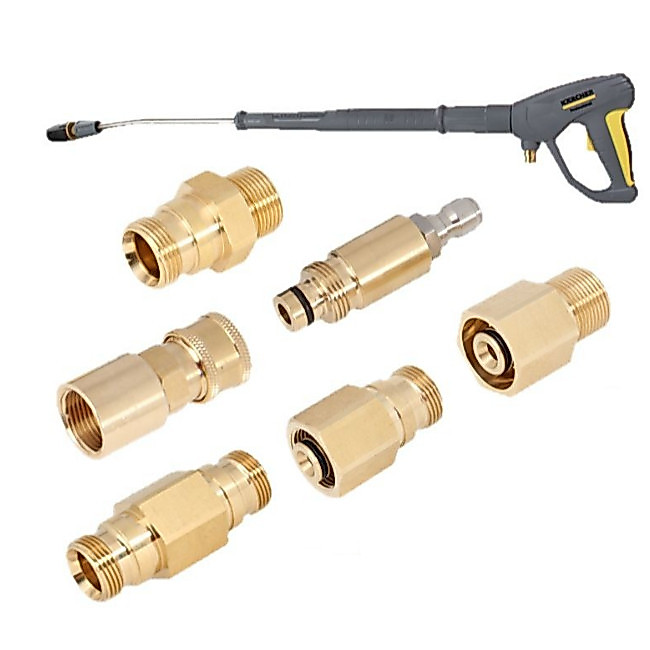 🔥🔥EASY LOCK Tr22 ถึง M22 * 1.5 สําหรับ Karcher HP5/11P HD4/9C  HP5/12C