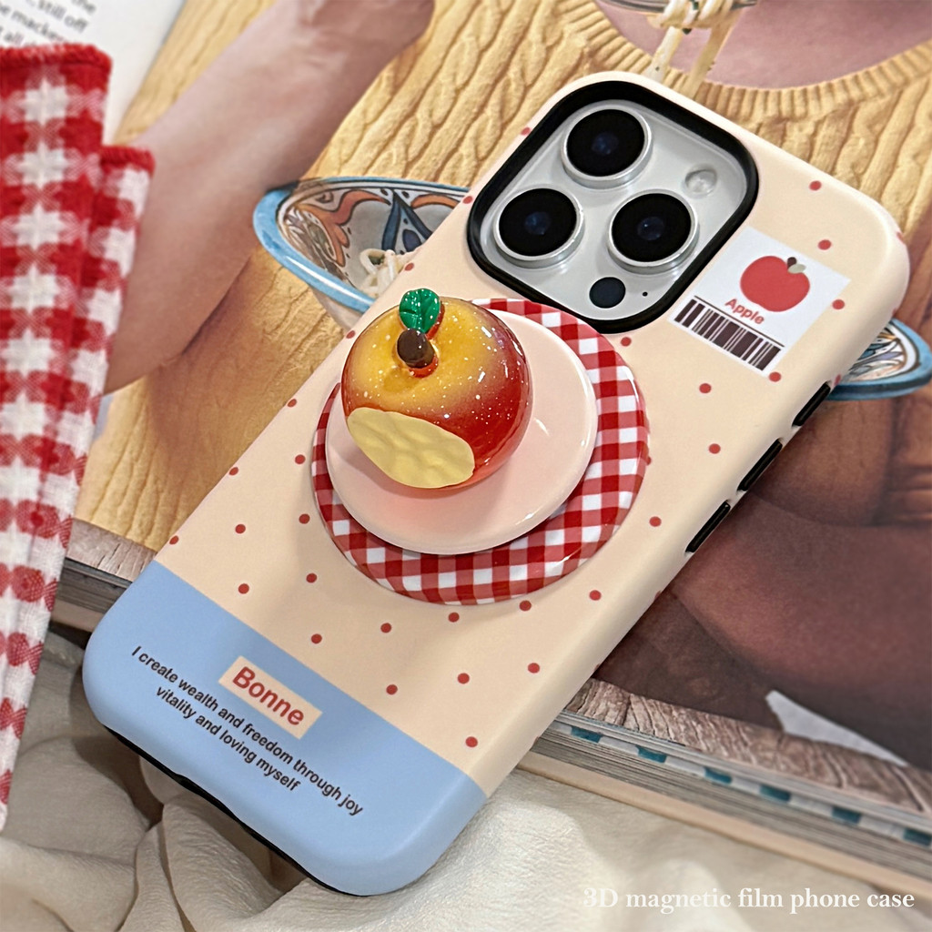 คริสตัลเรืองแสงสามมิติ แอปเปิล 16 เคสโทรศัพท์ ไอโฟน17โปรแม็กซ์ เหมาะสําหรับ 14 วงเล็บแม่เหล็ก 11 สไตล์เกาหลี 13
