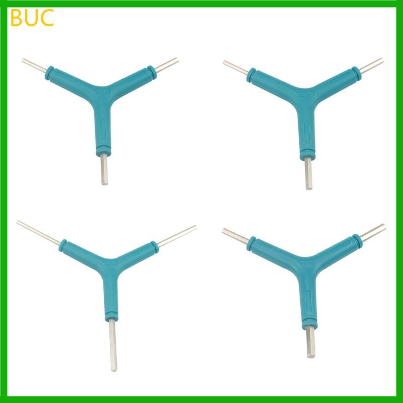 BUC 3-Way Hex Tool Allen-Wrench สําหรับจักรยานเสือหมอบขี่จักรยานซ่อมบํารุงรักษา