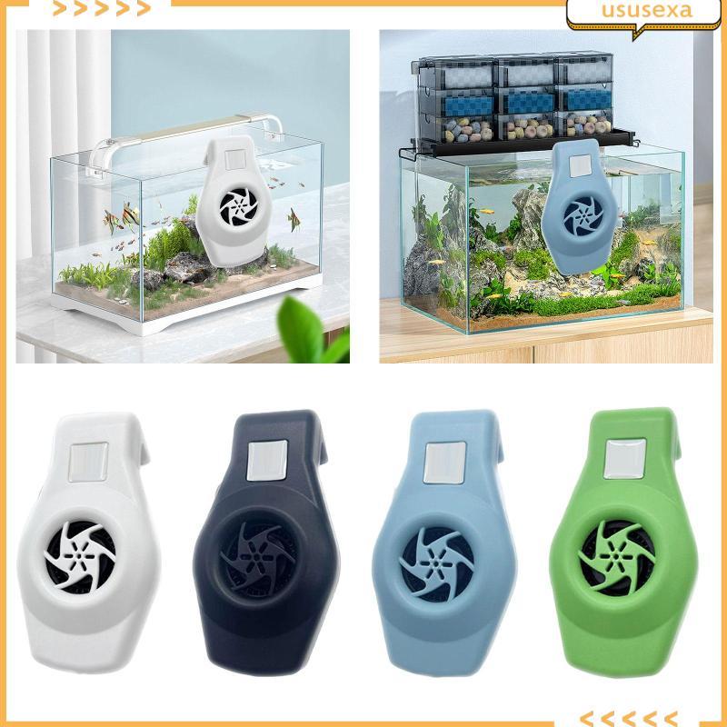 [Ususexa] พัดลมระบายความร้อนตู้ปลาควบคุมอุณหภูมิเงียบ 2 สปีด Chiller Mini สําหรับถังปลาเขตร้อนปะการั