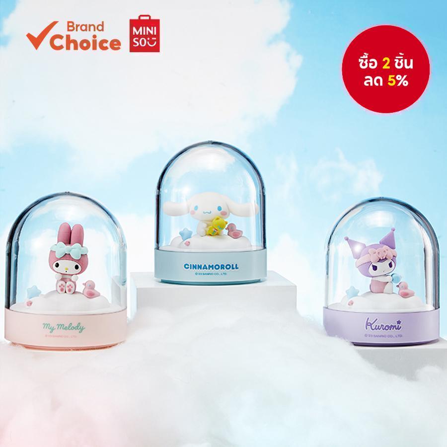 MINISO sanrio ตัวละคร ซีรีส์ - เครื่องประดับปล่อยกลิ่นหอม มีไฟ LED ขนาด 8.9ซม. x 11ซม.