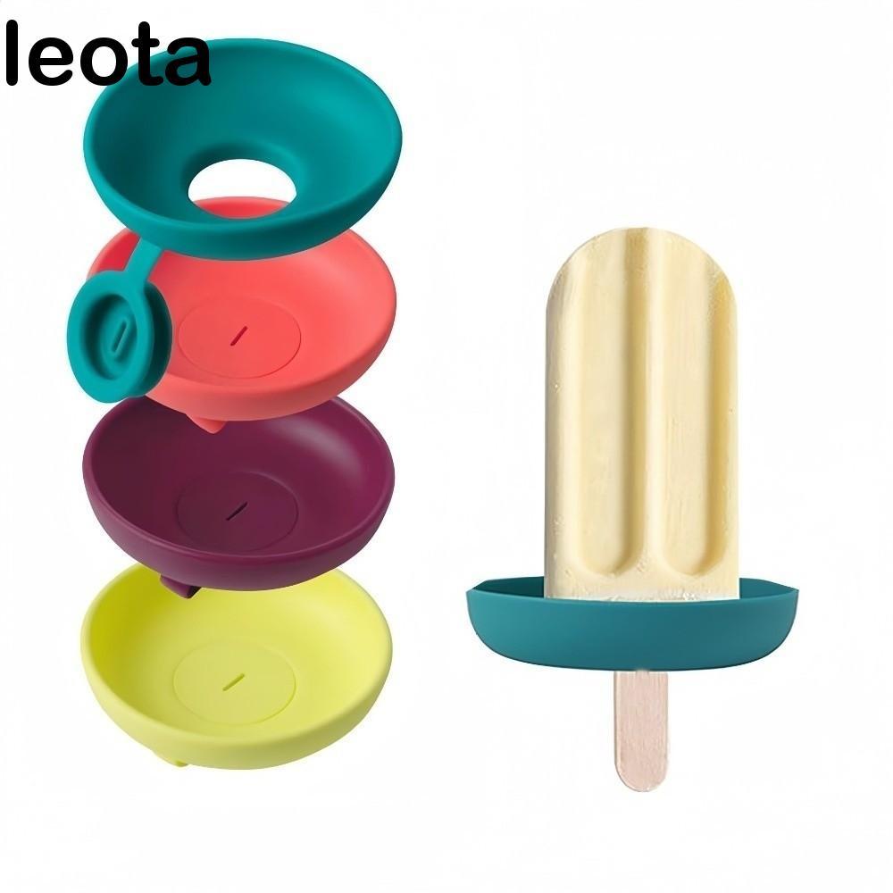 LEOTA Anti-Drip Ice Cream Holder, Silicone Drip Proof Ice Cream Protector, Food Grade Anti-Flow Mess